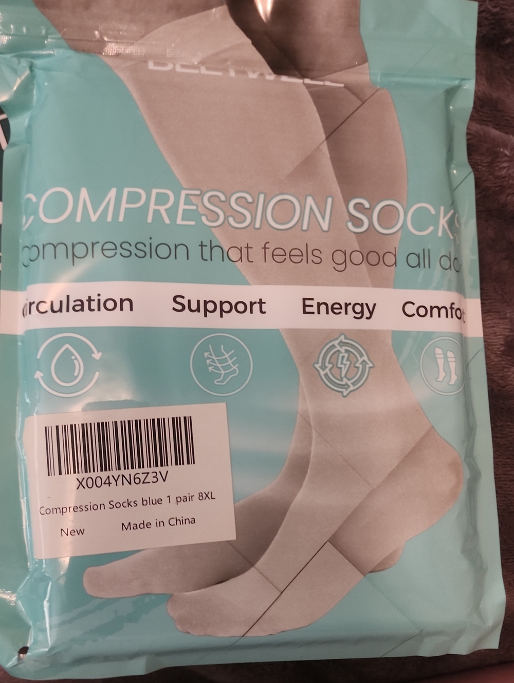 Compression Socks for Men/Women - Blue